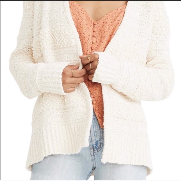 Madewell XS open cardigan textured - Picture 2 of 7